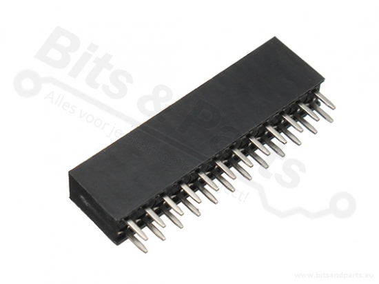 Header pin socket female 2x12 pins
